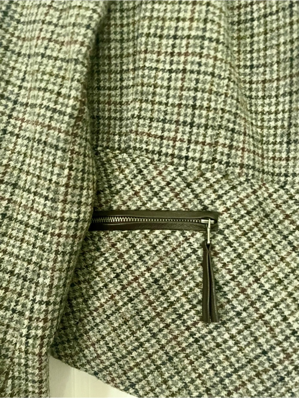 Talbots Plaid Wool-Blend Jacket - Picture 2 of 13